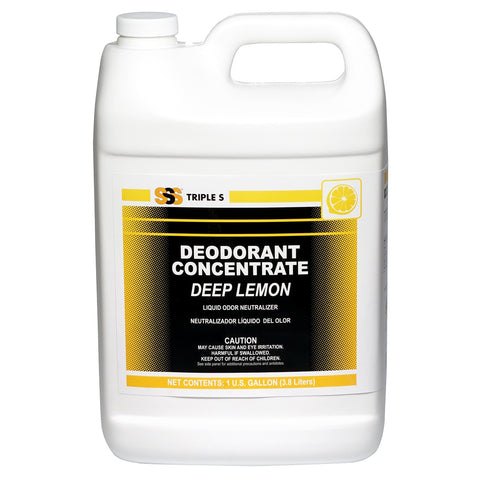 SSS Deodorant Conc., Deep Lemon, 4/1 Gal.
