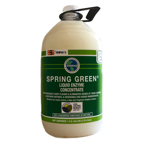 SSS Spring Green Liquid Enzyme Concentrate, 1 gal., 4/cs