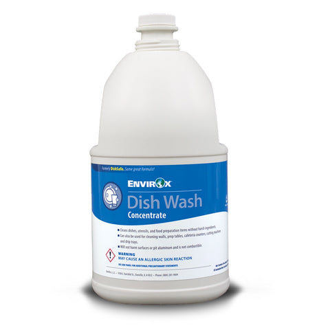EnvirOx Dish Wash Concentrate, 2/1 Gal.