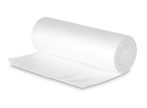 SSS Terra LLD Can Liner, 43x48, .99 Mil., Clear, 10 rolls, 15 bags per roll