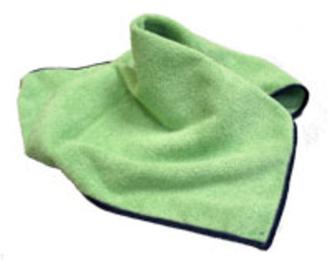 SSS NexGen 12"x12" Green General Cleaning Microfiber Cloth 144/cs