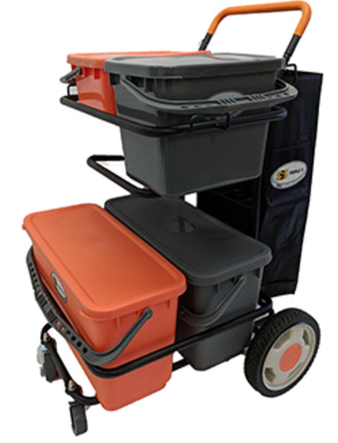 SSS NexGen PK/HL Microfiber Cleaning Dolly II, 1/Cs.