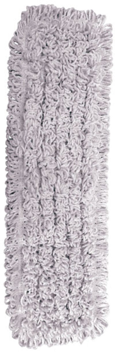 SSS NexGen PK 18" White/Finish Microfiber Mop Pad, 12/Cs.