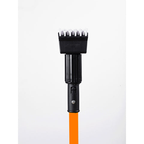 SSS Scrape-n-Scrub Orange Fiberglass Mop Handle, 12/Cs.