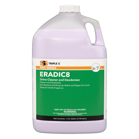 SSS Eradic8 Urine Cleaner and Deodorizer, 4/1 Gal.