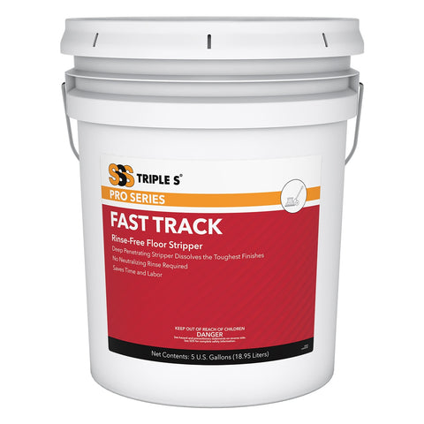 SSS Fast Track Rinse Free Floor Stripper, 1/5 Gal.