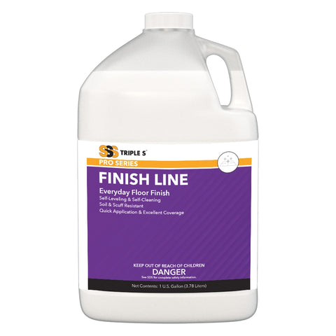 SSS Finish Line Everyday Floor Finish, 4/1 Gal.