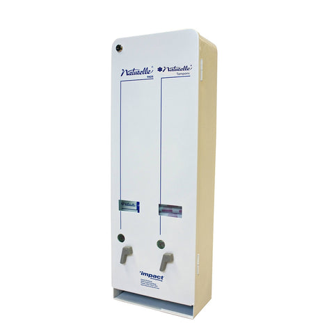 IMP J6-RC Feminine Dual Dispenser with View Window, 1/Cs.