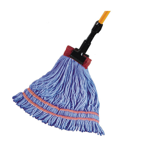 SSS Super-Sorb 5" Wet Mop/Wide Lg Blue, 12/Cs.