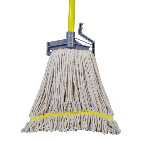 SSS Ind. Looped Wet Mop/Narrow Sm Wht, 12/Cs.