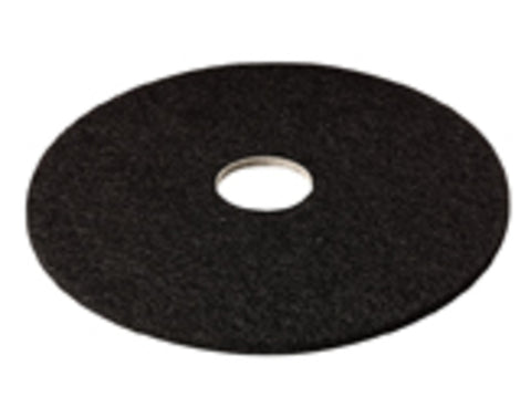 SSS/3M 20" Black Stripper Pad 7200, 5/Cs.