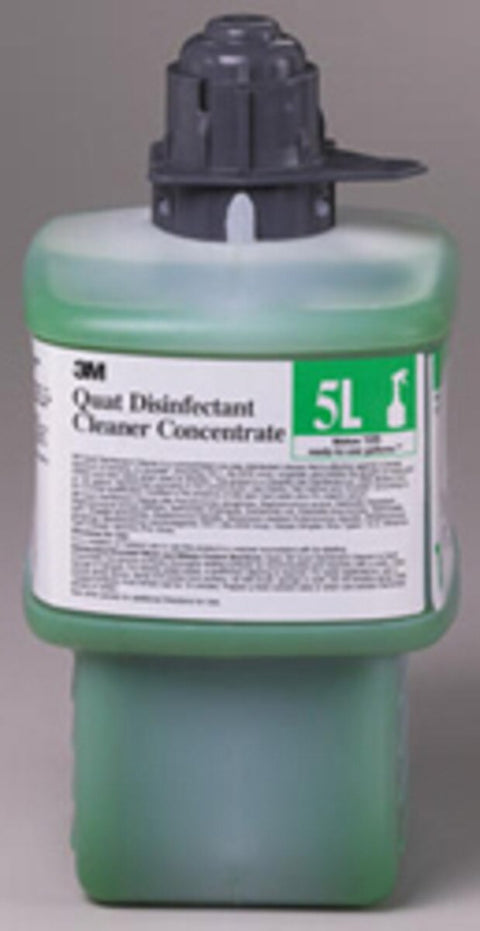3M 5L Quat Disinfectant Cleaner, Gray , 6/2 Ltr.