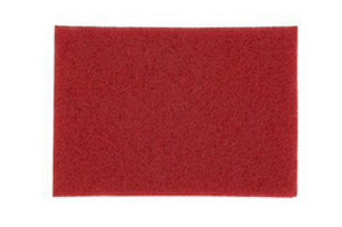 SSS/3M 20" x 14" Red Buffer Pad 5100, 10/Cs.