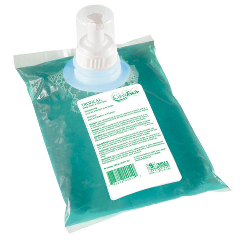 SSS CleanTouch Tropical Body Wash & Shampoo, 6/1000 mL