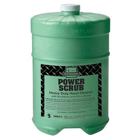 SSS Power Scrub HD Hand Cleaner, Flat Top, 1 GL, 4/CS