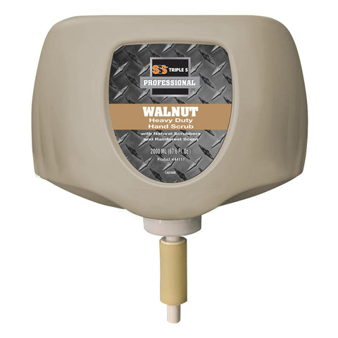 SSS Walnut Heavy Duty Hand Scrub Refill, 2000 mL, 4/cs