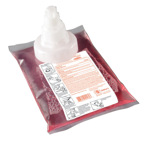 SSS FoamClean CM Ensure Antibacterial Wash Refill, 1000 mL, 4/CS