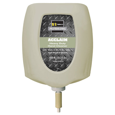 SSS Cleanview Acclaim Heavy Duty Hand Cleaner with Walnut Shell Scrubbers Refill, 2/4000 mL