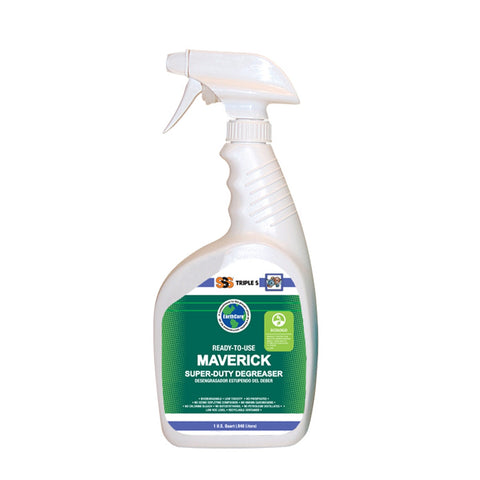 SSS Maverick RTU Super-Duty Degreaser, 12/1 Qt. w/Sp.