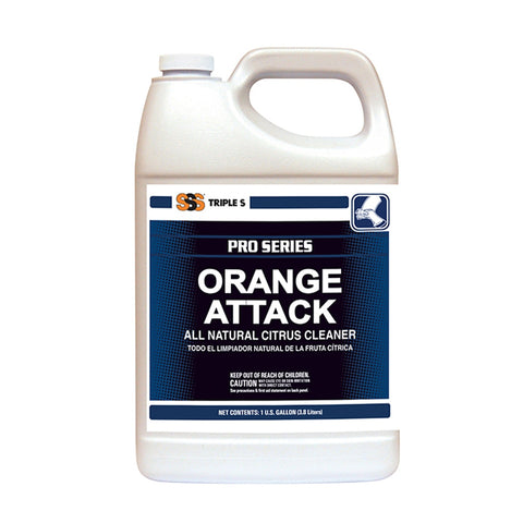 SSS Orange Attack All Natural Citrus Solvent Cleaner, 4/1 Gal.