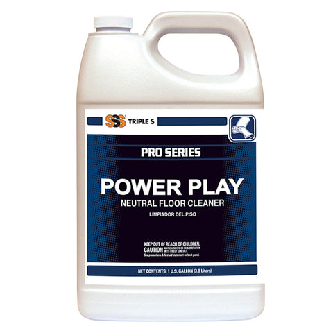 SSS Power Play Neutral Floor Cleaner, 4/1 Gal.