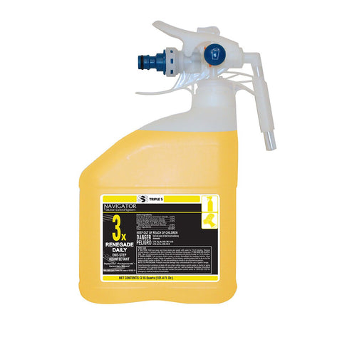 SSS Navigator PDC #3X Renegade Daily Disinfectant Cleaner, 2/3L.