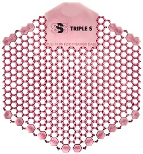 SSS Surge 3D Urinal Screen Zesty Apple, 6x10/Cs.