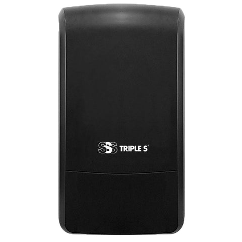 SSS Sterling Select Hand Hygiene Dispenser, Push-Style, Black, 2/Cs.