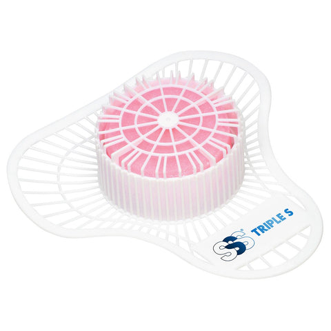 SSS Urinal Screen, Cherry, Para Block, 3 Oz., 12/Cs. (restricted)