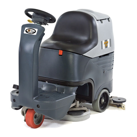 SSS Jaguar 26R Micro Rider Scrubber, w/4 - 242 AH wet batteries, 1/Ea.