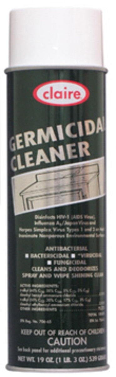 Claire Germicidal Cleaner, 12/19 Oz.