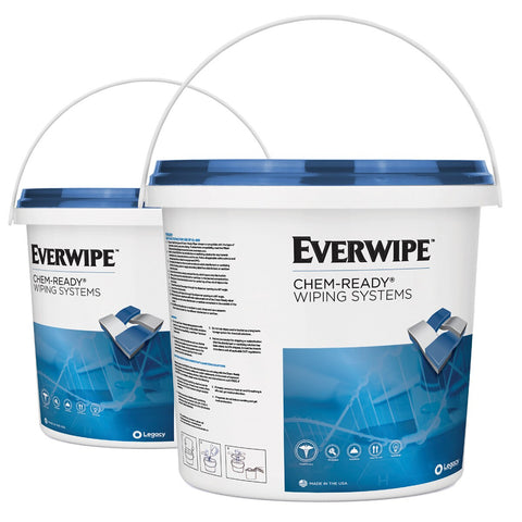 Everwipe Dispenser Bucket with Resealable Lid, 5/Cs.