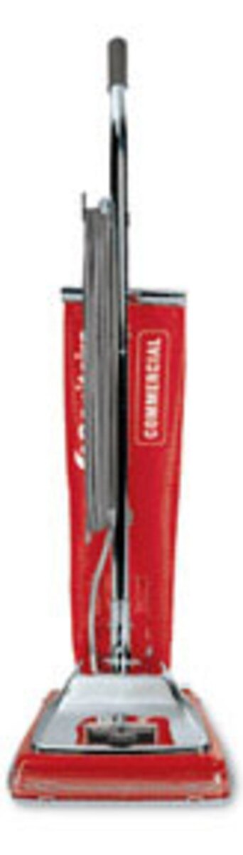 Sanitaire 7 Amp 18 qt. Shake Out Bag, Chrome Hood, Upright Vacuum