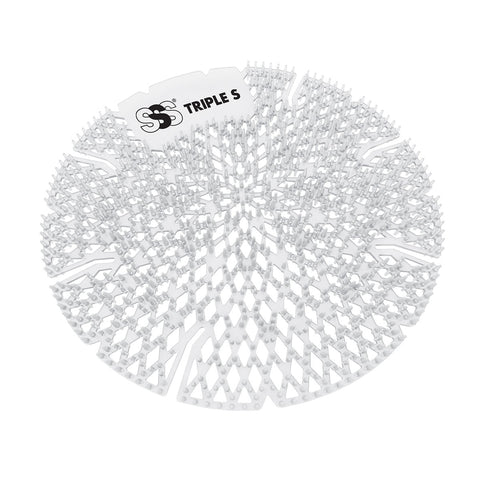 SSS Sea Shell 3D Flat Urinal Screens, Melon Mania, 6x10/cs.