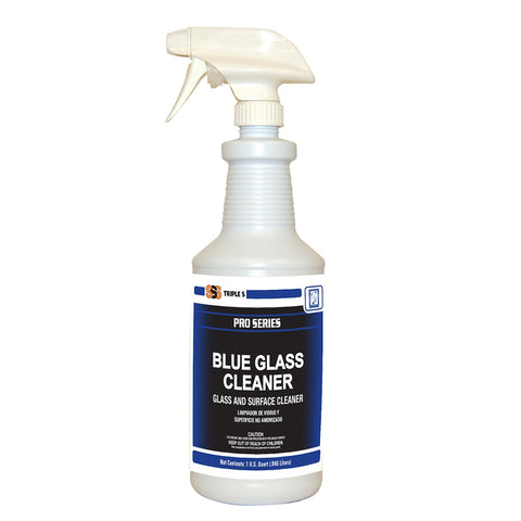 SSS Blue Glass Cleaner, 12/1 Qt.