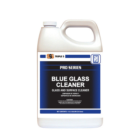 SSS Blue Glass Cleaner, 4/1 Gal.