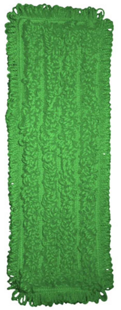 SSS NexGen PK 18" Green Microfiber Mop Pad, 12/Cs.