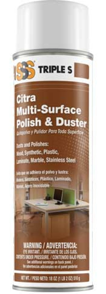 SSS Citra Multi-Surface Polish & Duster, 18 oz., 12/cs