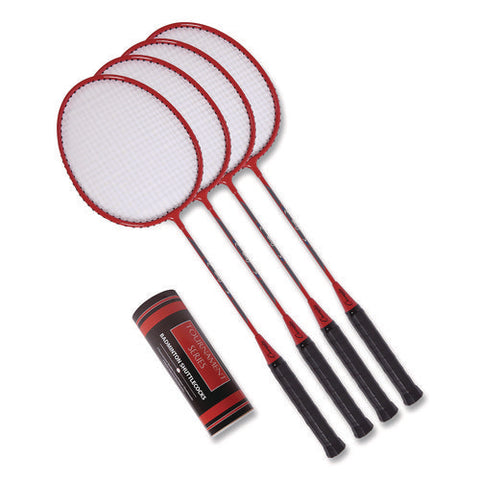 Dis Chem Rackets Deluxe Volleyball/Badminton Tournament Set, (4) Rackets/(2) Shuttlecoc ...