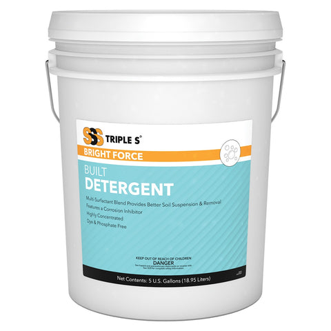 SSS Bright Force Built Detergent, 1/5 Gal.