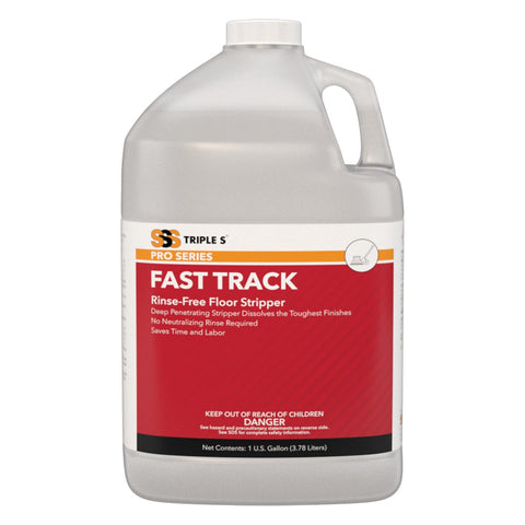 SSS Fast Track Rinse Free Floor Stripper, 4/1 Gal.