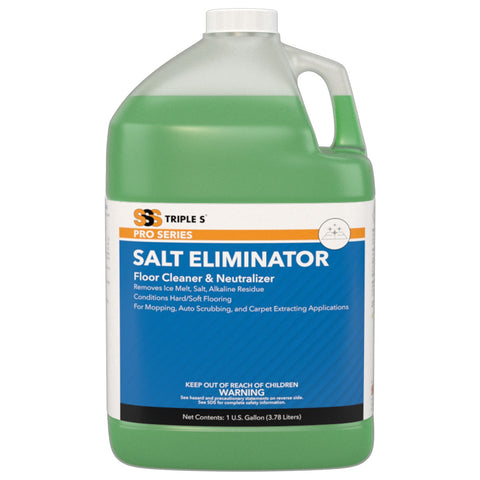 SSS Salt Eliminator Floor Cleaner & Neutralizer, 4/1 Gal.