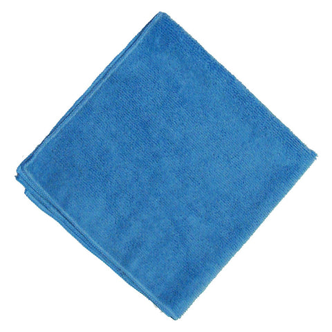 SSS 16”X16” Blue LW MicroPower Microfiber Cloth, 17 Doz., 204/Cs.