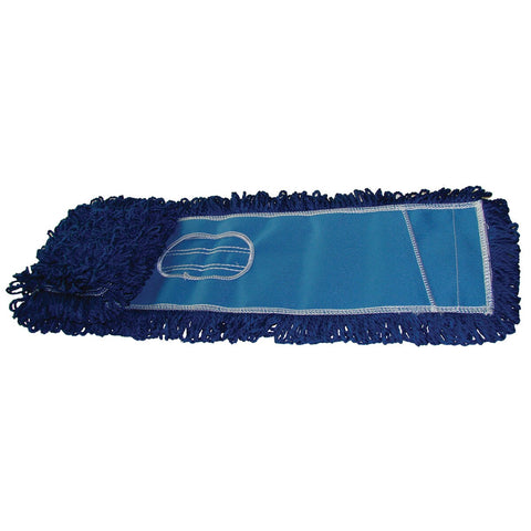 SSS MicroPower Dust Mop, Blue, 5"x24", 12/Cs.