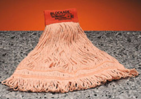 SSS Blockade Wet Mop Lg, 9" Orange, 12/Cs.