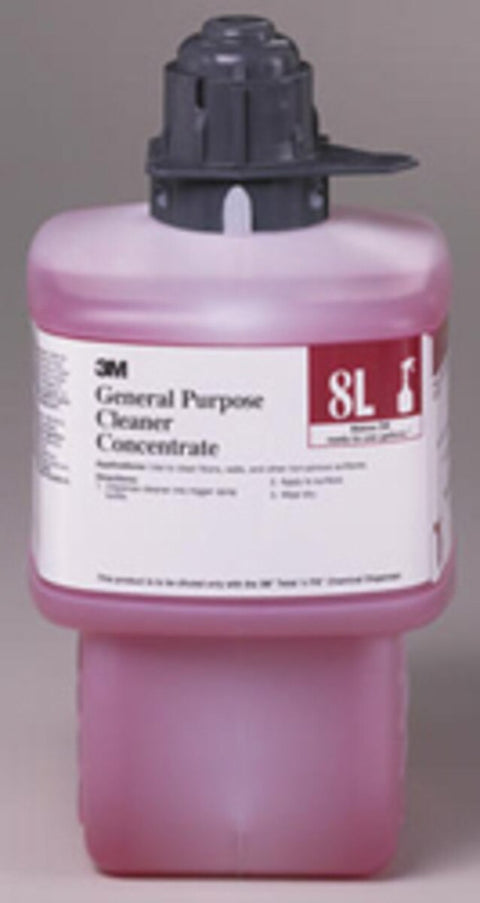 3M 8L General Purpose Cleaner, Gray , 6/2 Ltr.