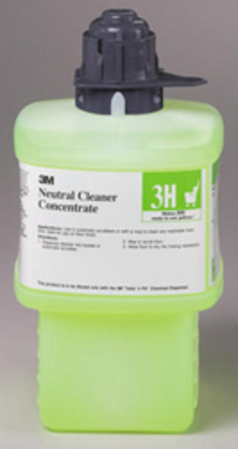 3M 3H Neutral Cleaner, Gray , 6/2 Ltr.
