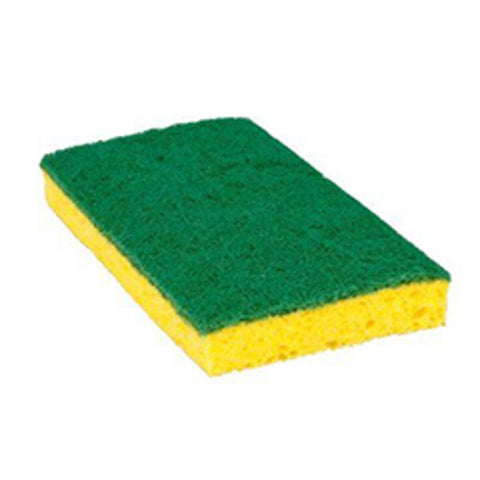 3M #74 Scotch-Brite Med. Duty Scrub Sponge, 6.1"x3.6", 20/Cs.
