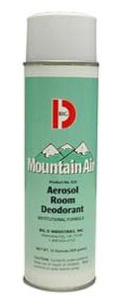 Big D Aerosol Room Deodorant, 15 Oz., Mountain Air