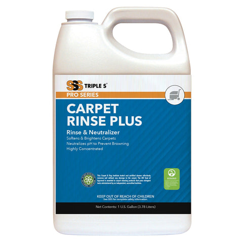 SSS Carpet Rinse Plus, 4/1 Gal.